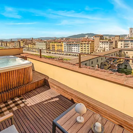 شقة Le Bijou Lux View Jacuzzi 3 Terrazze فلورنس